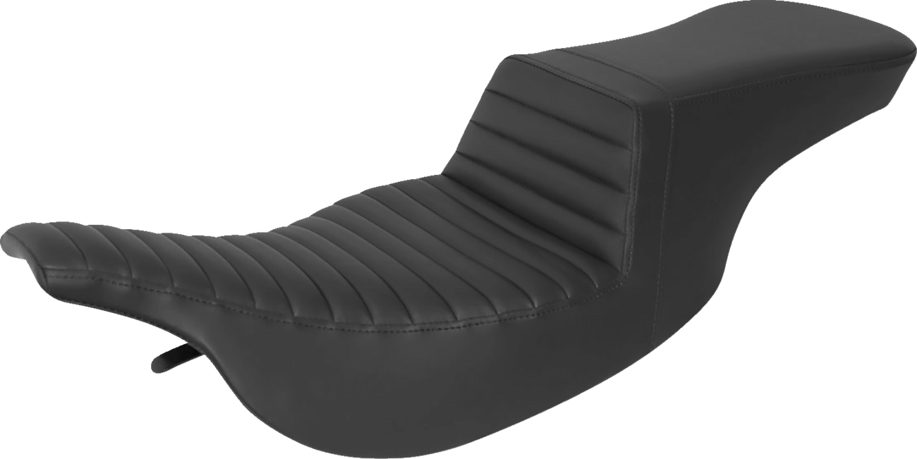 Tour Step-Up Seat -Tuck-N-Roll - Black - FL '97-'07