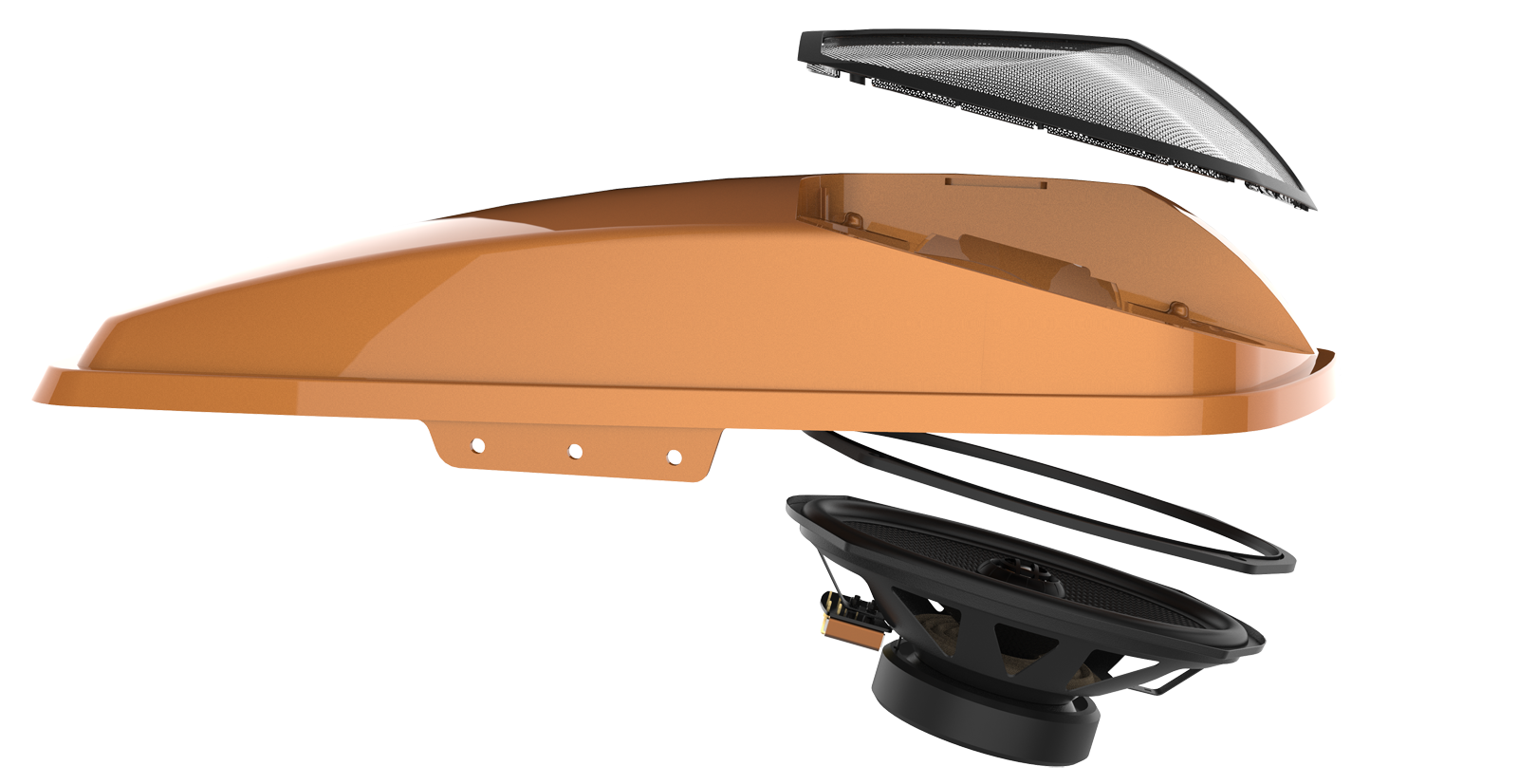 Speaker Lid With 6"x9" XL Speakers