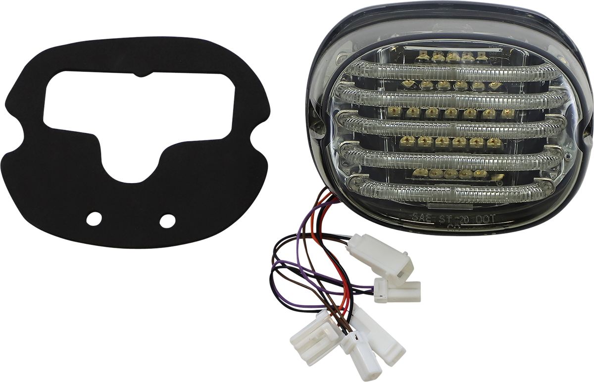 Taillight/Turn Signal - Bottom Window - Smoke Lens