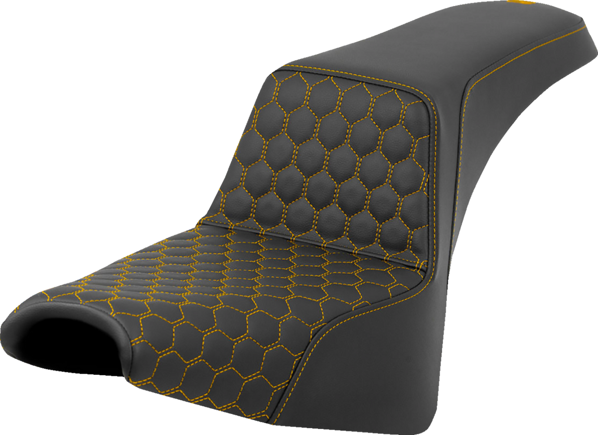 Step-Up Seat - Honeycomb - Gold Stitching - FXBB/FXST '18-'24
