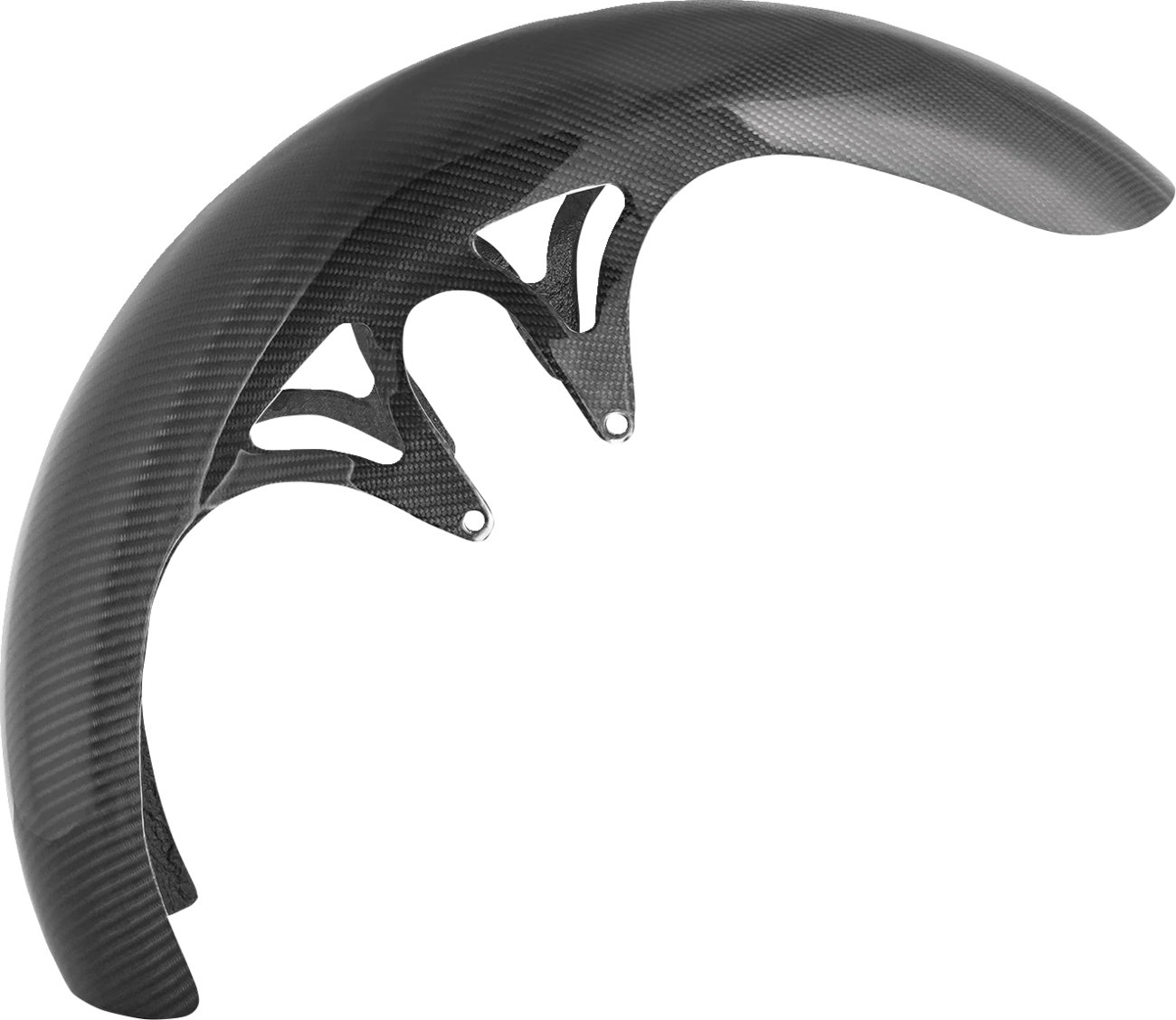 Front Fender - Wrapper - 21" - Carbon Fiber/Gloss - HD Touring '99-'13