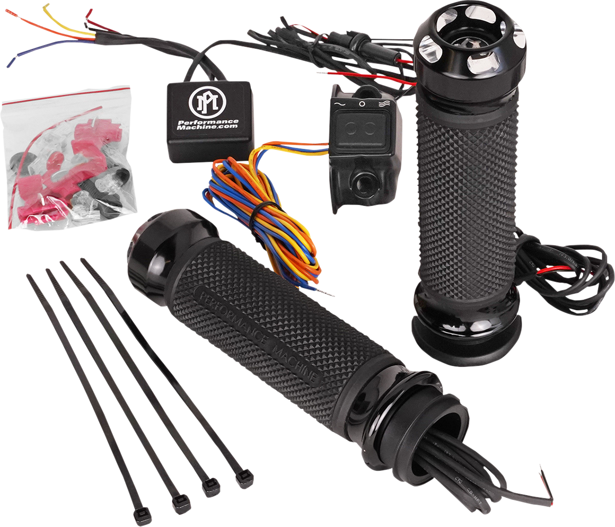 Apex Heated Grips - TBW - Contrast Cut