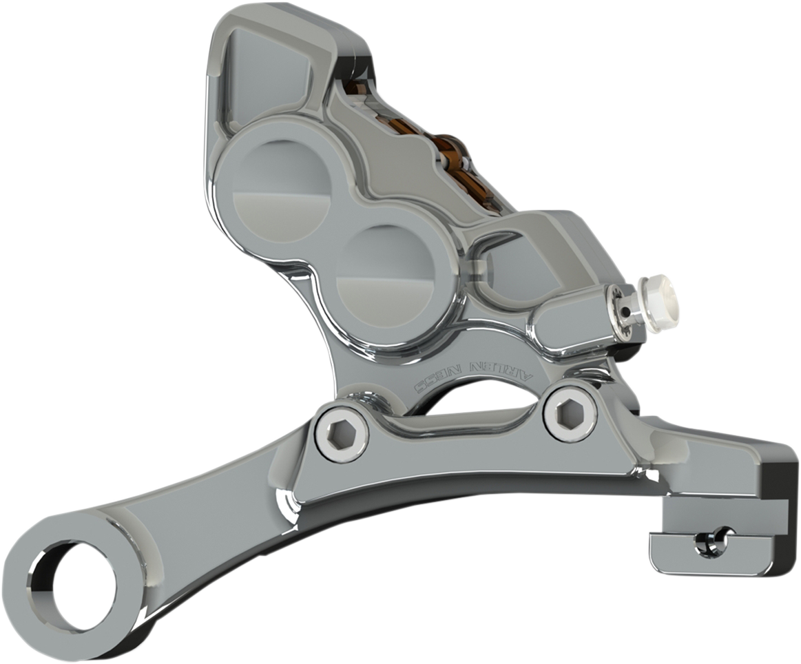 4-Piston Caliper - Rear - 11.8" - Chrome