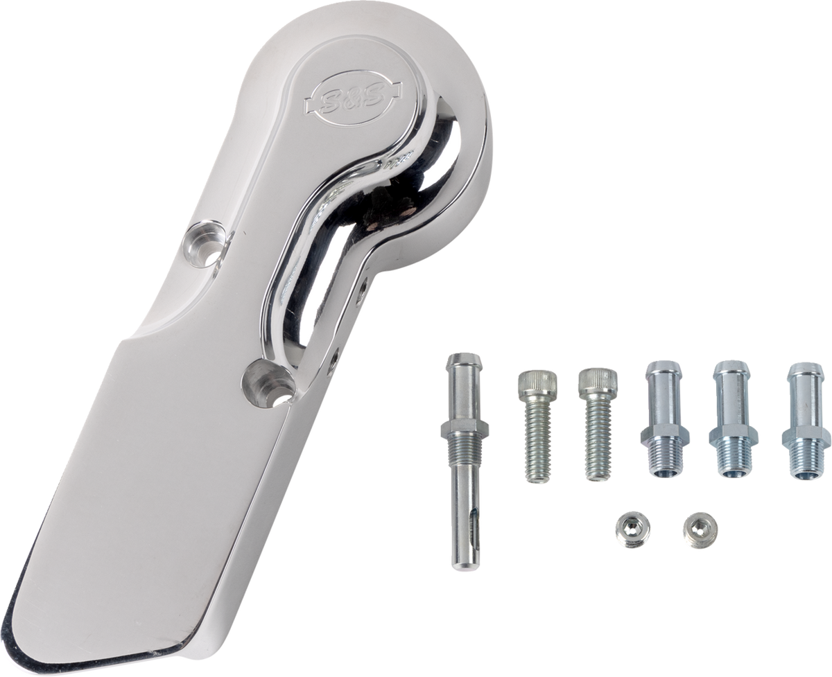 Oil Filter Mounting Bracket Kit - Polished