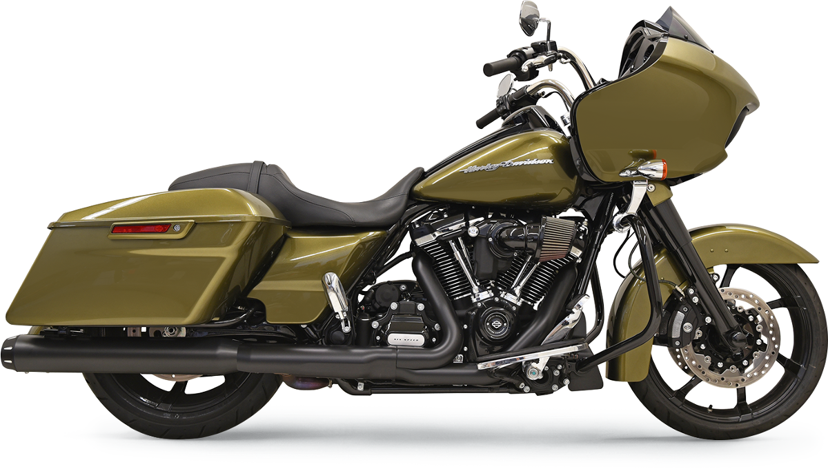 4" Quick Change Series Slip-On Mufflers - Black