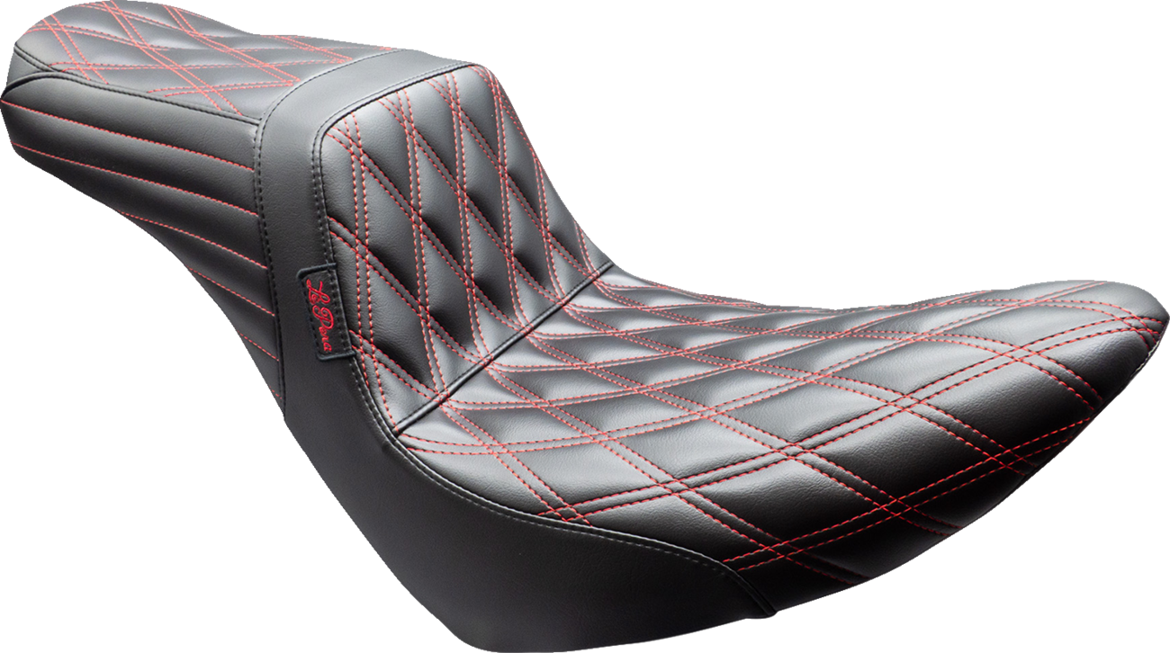 Tailwhip Seat - Black - Double Diamond - Red Stitch - FX/FL '18-'25
