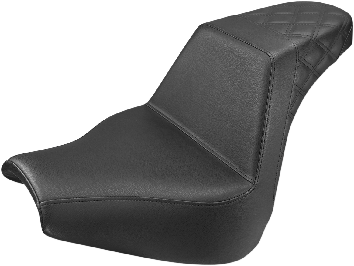 Step-Up Seat - Rear Lattice Stitch - Black - FXBR/S '18-'20