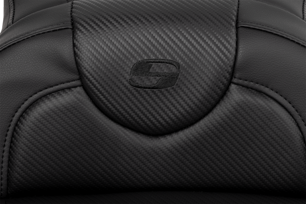 Roadsofa™ Extended Reach Seat - Carbon Fiber - Black Stitch - Backrest - FL '08-'24