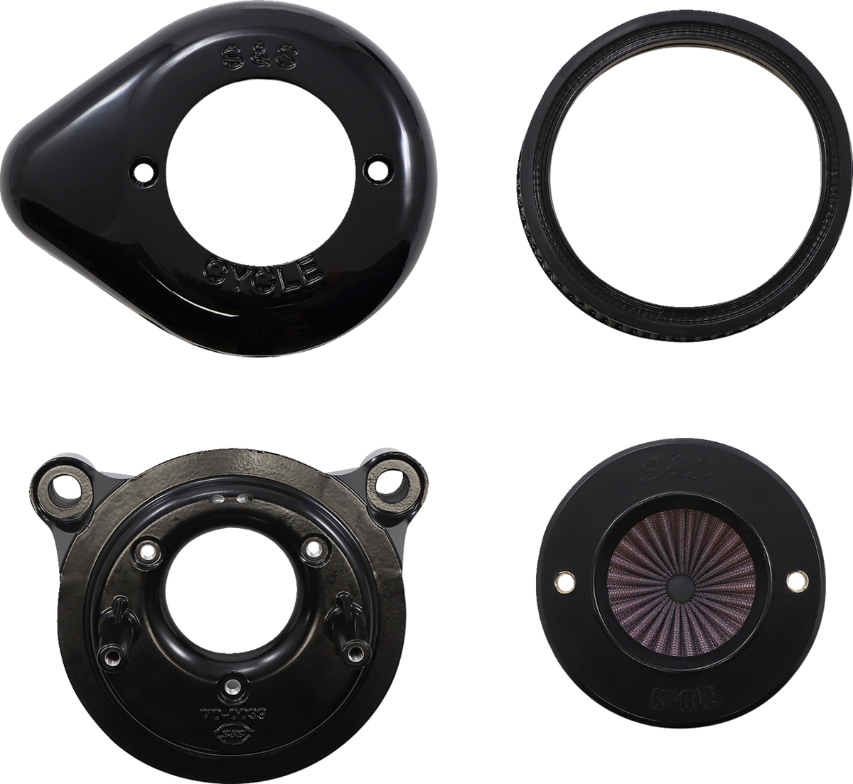 Air Stinger Stealth Air Cleaner Kit - Black