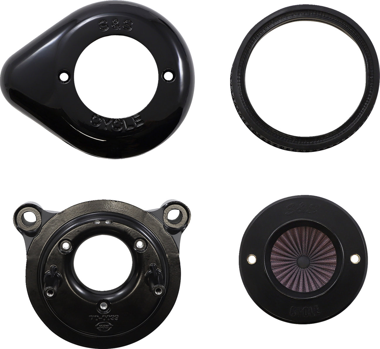 Air Stinger Stealth Air Cleaner Kit - Black