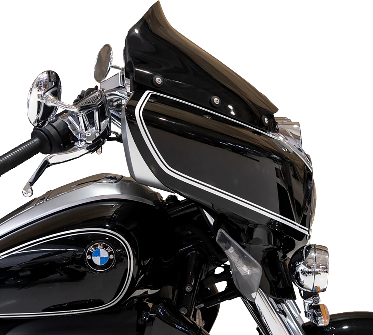 Flare® Windshield - 14-1/2" - Dark Smoke - '22-'24 R18