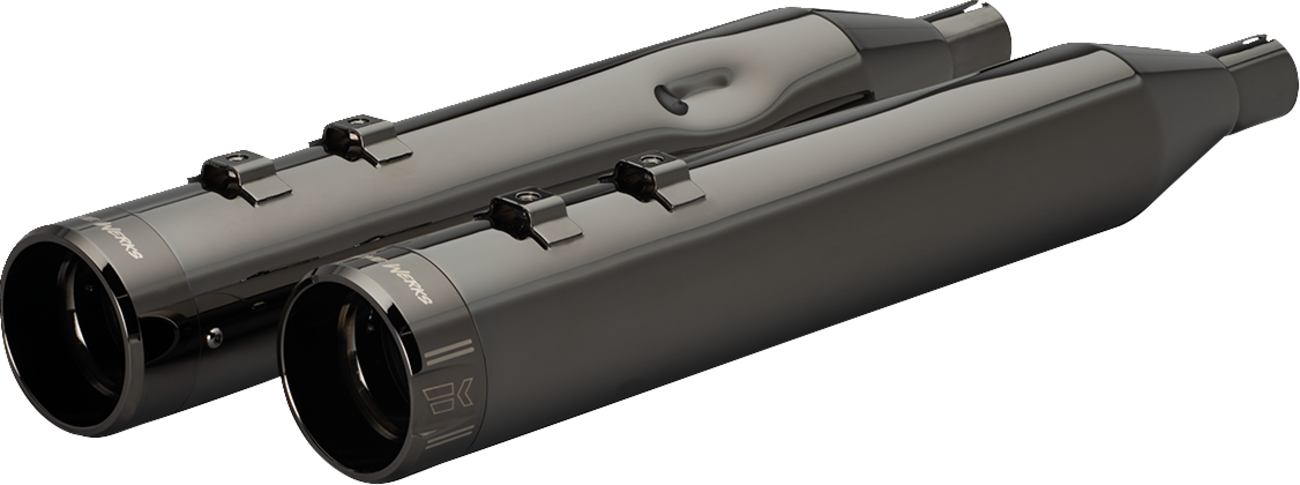 4-1/2" HP-Plus® Slip-On Mufflers With Klassic Tip - Eclipse® - M8