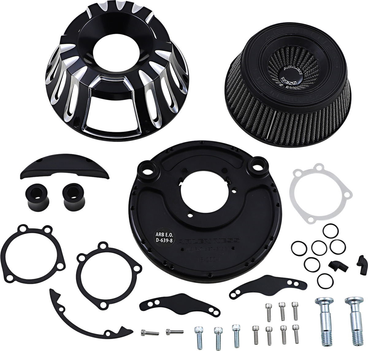 Inverted Series Air Cleaner Kit - Black
