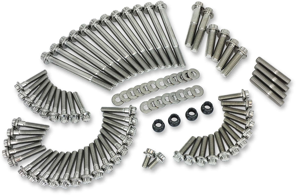 Fastener Kit - External Engine - 12-Point - M8