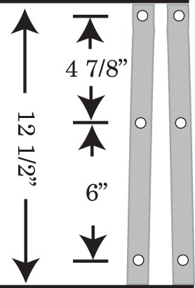 Road King Replacement Plastic - 15" - Dark Black Smoke