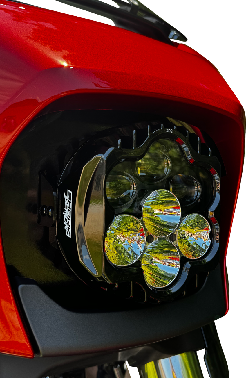 LED Headlight - Shark Demon® - FLHX/FLHL