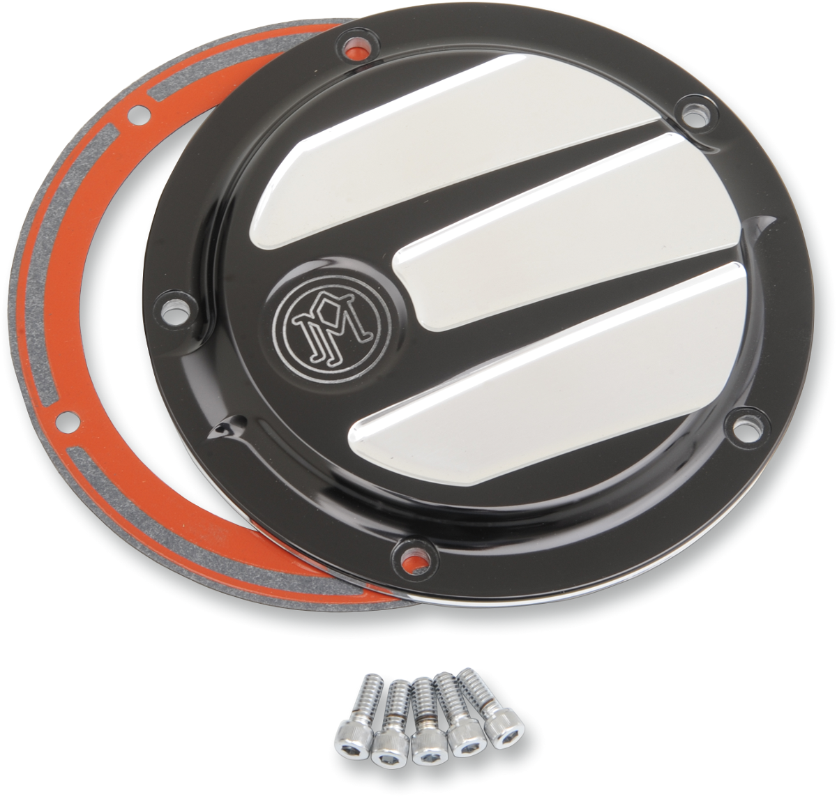 Derby Cover - Scallop - Black/Platinum Cut™