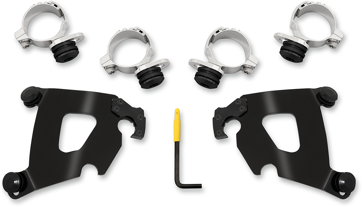 Cafe Mounting Kit - Black - Scout