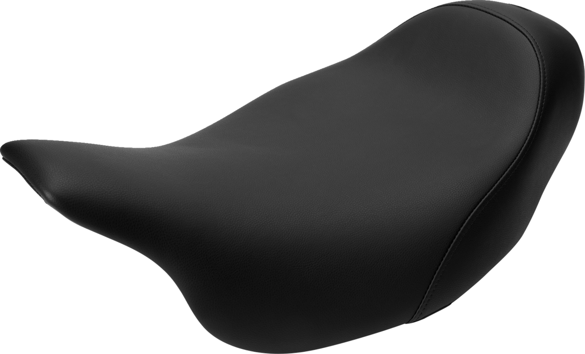 S3 Super Slammed Seat - Solo - Black - '08-'24 FLH/FLT