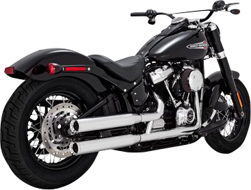 Eliminator 300 Slip-On Mufflers - Chrome
