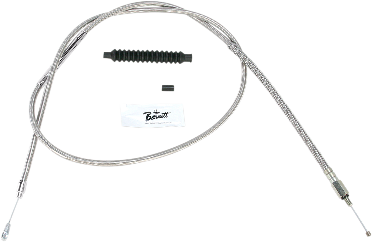 High-Efficiency Stainless Steel Clutch Cable For Harley-Davidson - +12" - '89-'06 Touring