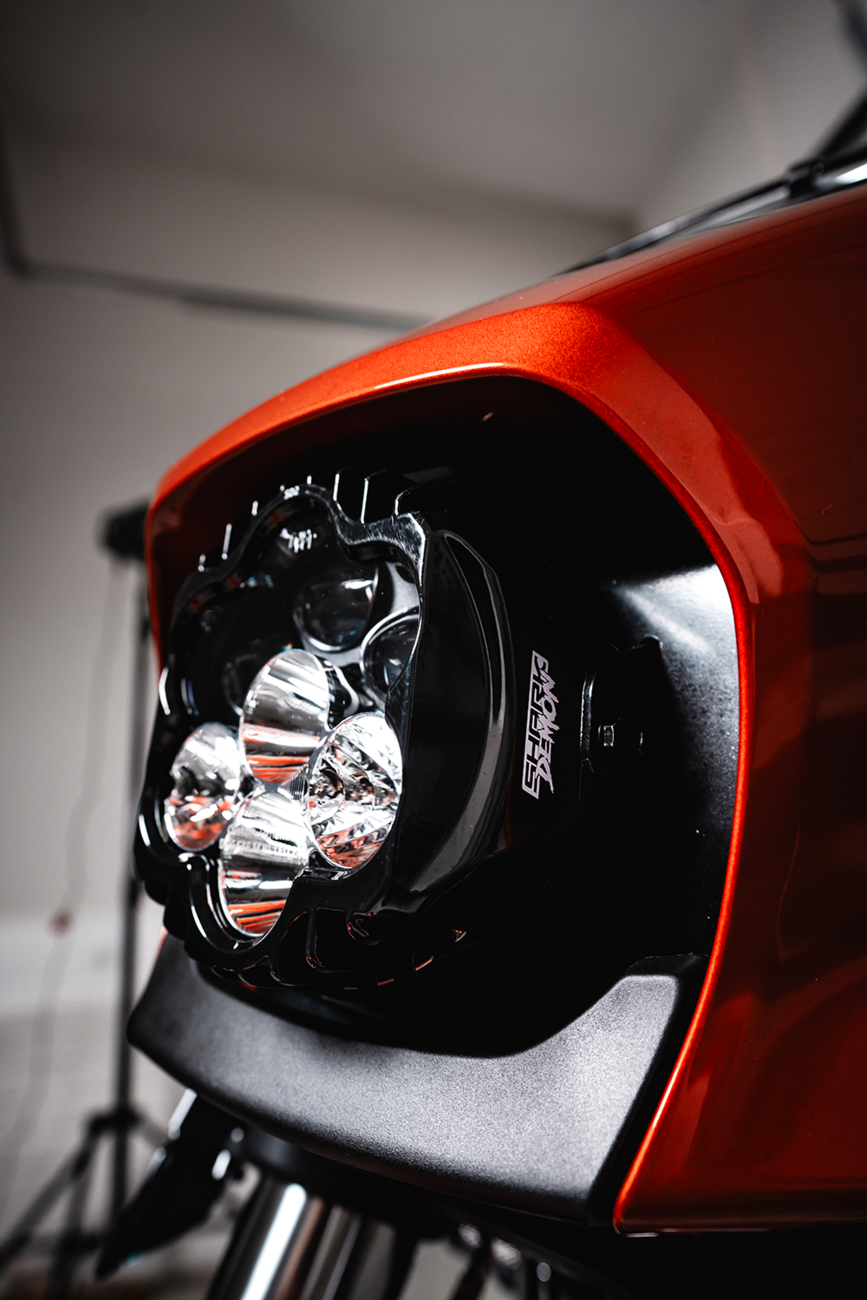 LED Headlight - Shark Demon® - FLHX/FLHL
