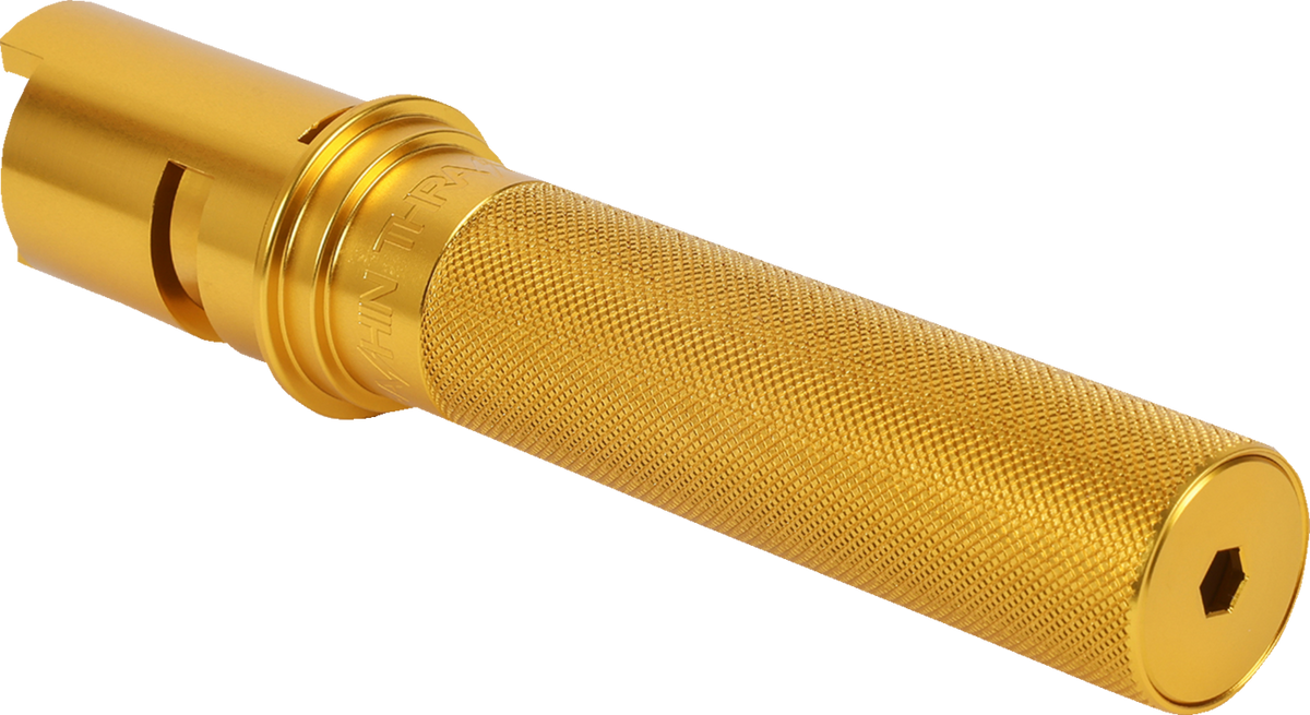 Throttle Tube - Knurled - 1" - Gen 2 TBW - Gold
