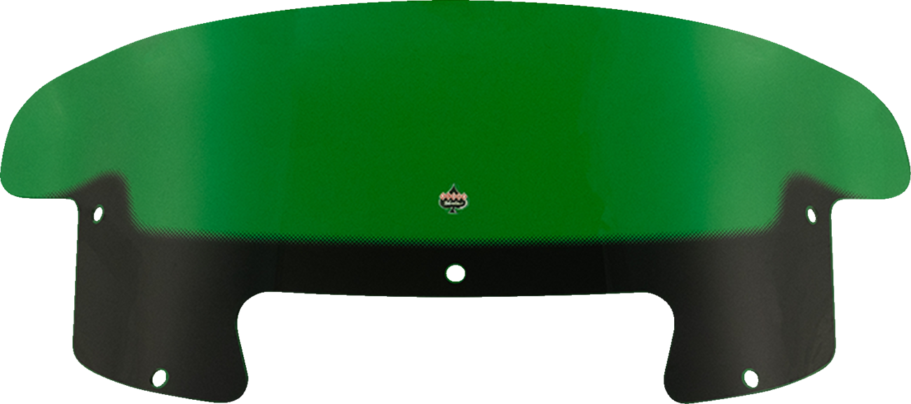 Kolor Flare™ Windshield - 8" - Green - Indian
